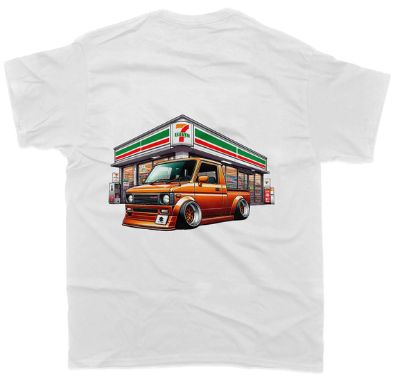 Suzuki Carry Kei Truck 7Eleven T-Shirt - Unisex - Car Enthusiast - Drifting Drag JDM