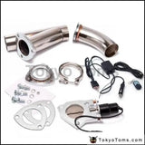 2.25" Elextric Exhaust Dump Cutout Y-Pipe/E-Cut Out W/Switch Bypass Valve System Kit +Remote For BMW 520I F10 - Tokyo Tom's