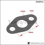 10pcs Turbo Flange Oil Feed Gasket T3 / T3 T4 / T3/T4 / T04E / T04B Turbocharge EPZDP01A