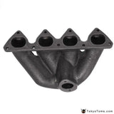 T3 Top Mount Cast Iron Turbo Manifold With 38Mm Wastegate Port For Honda Civic B16 B18 B-Series - Tokyo Tom's