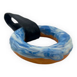 TOKYO TOM'S BLUE SKY CLOUD GLAZE  DONUT HANG RINGS