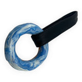 TOKYO TOM'S BLUE SKY CLOUD GLAZE  DONUT HANG RINGS