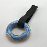 TOKYO TOM'S BLUE SKY CLOUD GLAZE  DONUT HANG RINGS