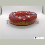 TOKYO TOM'S  PINK STRAWBERRY GLAZE  DONUT HANG RING WITH SPRINKLES