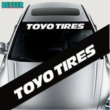 TOYO TIRES Vinyl Windshield Banner - Tokyo Tom's