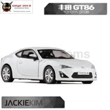 TOYOTA GT 86 Diecast 1:36 Scale JAPAN Metal Pull Back Car Model (3pcs:lot Wholesale Brand)