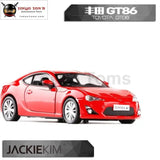 TOYOTA GT 86 Diecast 1:36 Scale JAPAN Metal Pull Back Car Model (3pcs:lot Wholesale Brand)