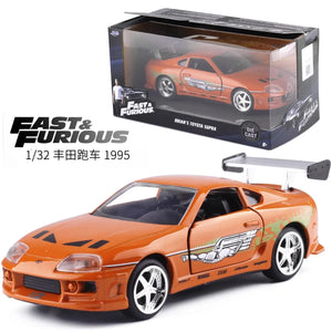 TOYOTA SUPRA Metal Diecast 1:32 (Fast and Furious) Alloy Car 1995 - Tokyo Tom's