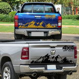 Tailgate 4X4 Off Road Decal