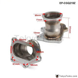 Td04 5 Bolt Turbo Downpipe Flange To 2.5" V Band Conversion Adaptor For Subaru - Tokyo Tom's