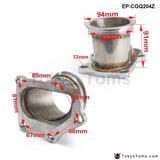 Td04 5 Bolt Turbo Downpipe Flange To 3" V Band Conversion Adaptor For Subaru Forester 2004-2008 - Tokyo Tom's