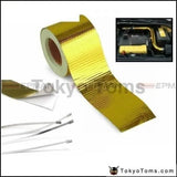 2"X5 Meter Roll Self Adhesive Reflect A Gold Heat Wrap Barrier Hot Selling For BMW E36 Z3/318I/Ic/Is/Ti - Tokyo Tom's