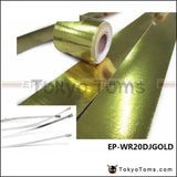 2"X5 Meter Roll Self Adhesive Reflect A Gold Heat Wrap Barrier Hot Selling For BMW E36 Z3/318I/Ic/Is/Ti - Tokyo Tom's