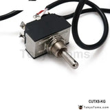 Toggle Switch With 12Ft Wiring Harness For Exhaust Muffler Electric Valve Cutout System Dump - Tokyo Tom's