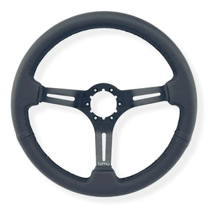 Tomu Akagi Black Leather Steering Wheel