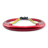 Tomu Hakone Candy Red with Neo Chrome Spoke Steering Wheel