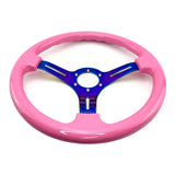 Tomu Hakone Gloss Pink with Neo Chrome Spoke Steering Wheel