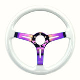 Tomu Okayama Snow White Steering Wheel