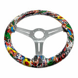 Tomu Sticker Bomb Steering Wheel