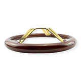 Tomu Sugo Wood with Gold Spoke Steering Wheel