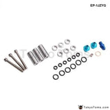 Toyota 1Jz Aluminium Billet Top Feed Injector Fuel Rail Turbo Kit Blue High Quality - Tokyo Tom's