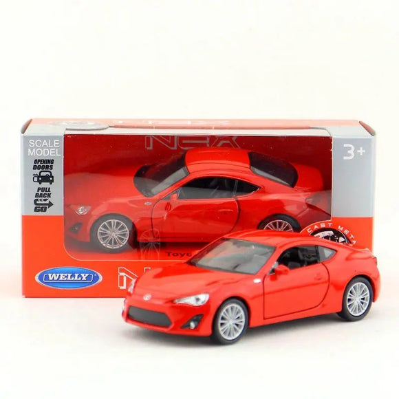 Toyota 86 Diecast 1:36 Scale Metal Pull Back Car (5pcs:Lot Wholesale)  Car Model