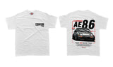 Toyota AE86 TOFU - Unisex T-Shirt - Car Enthusiast - Drifting Drag JDM - Tokyo Tom's