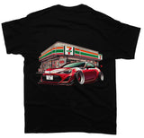 Toyota GT86 Red 7Eleven T-Shirt - Unisex - Car Enthusiast