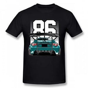 Toyota GT86 Rocket bunni T-Shirt - Navy Blue