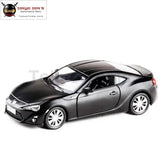 Toyota GT86 pull back metal car 1:36 - 2 open door model