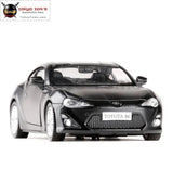 Toyota GT86 pull back metal car 1:36 - 2 open door model