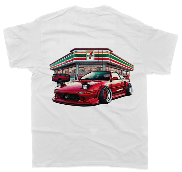 Toyota MR2 7Eleven T-Shirt - Unisex - Car Enthusiast - Drifting Drag JDM