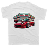 Toyota MR2 7Eleven T-Shirt - Unisex - Car Enthusiast - Drifting Drag JDM