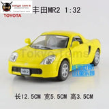 Toyota Mr2 Diecast 1:32 Scale Metal Pull Back Car Model (5pcs:Lot Wholesale) Car Model