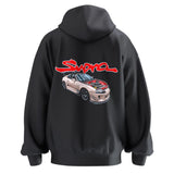 Toyota Supra Gold Convertible - Unisex Hoodie - Car Enthusiast - Drifting Drag JDM