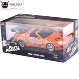 Toyota Supra Orange 1995 Diecast 1:24 Brian's Model Car - Tokyo Tom's