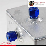 4Pcs Aluminum 8-An An8 Adapter Female Flare End Cap / Plug / Tube Nut Fitting Blue