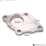 Turbo Dump Down Pipe Flange For Mitsubishi 4M40T 2.8L 4 Bolt Pajero Triton Delica - Tokyo Tom's