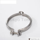 Turbocharger Turbo V-Band Clamp Set 99.1Mm For Mitsubishi Td07 6D16 49187-01021 - Tokyo Tom's