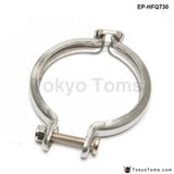 Turbocharger V-Band Clamp Set 73Mm For Toyota Turbo Ct2 Ct9 Ct Td04 Td04Hl - Tokyo Tom's