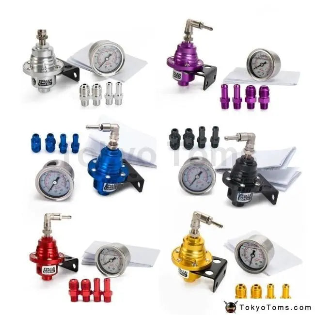 Snapklik.co : Universal Adjustable EFI Aluinu Fuel Pressure Snapklik.co : Universal Adjustable EFI Aluinu Fuel Pressure