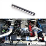 Unit 51Mm 2" Aluminum Turbo Intercooler Pipe Piping Tube Tubing Straight L:450Mm Universal - Tokyo Tom's