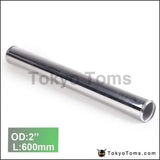 2Pcs/Unit 51Mm 2" Straight Aluminum Turbo Intercooler Pipe Tube Piping Length 600 Mm For BMW 520I F10 - Tokyo Tom's