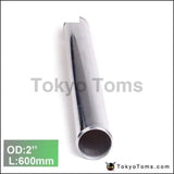 2Pcs/Unit 51Mm 2" Straight Aluminum Turbo Intercooler Pipe Tube Piping Length 600 Mm For BMW 520I F10 - Tokyo Tom's