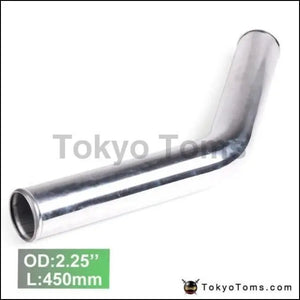 2Pcs/Unit 57Mm 2.25 45 Degree Aluminum Turbo Intercooler Pipe Tube Piping L:450 Mm For BMW E36 Ix M50 92 - Tokyo Tom's