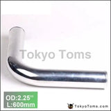 2Pcs/Unit 57Mm 2.25" 90 Degree Aluminum Turbo Intercooler Pipe Tube Piping L:600Mm For VW Golf Gti Mk2 8V - Tokyo Tom's