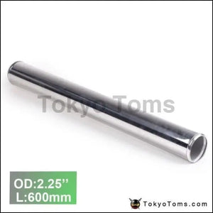 2Pcs/Unit 57Mm 2.25" Straight Aluminum Turbo Intercooler Pipe Tube Piping Length 600 Mm For BMW E39 - Tokyo Tom's