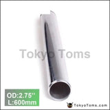 2Pcs/Unit 70Mm 2.75" Straight Aluminum Turbo Intercooler Pipe Tube Piping L: 600 Mm For BMW F20 1 Series - Tokyo Tom's