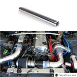 2Pcs/Unit 76Mm 3" Straight Aluminum Turbo Intercooler Pipe Tube Piping Length 450 Mm For BMW E34 - Tokyo Tom's