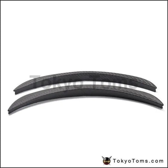 Universal 1 Pair Carbon Fiber Style Fender Flare Lip - Tokyo Tom's